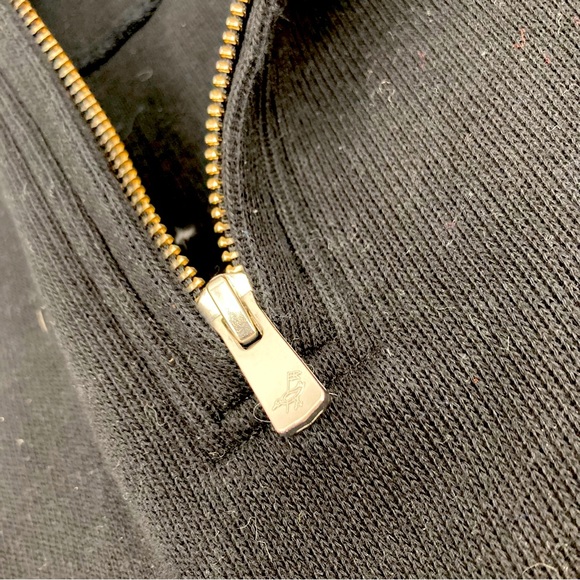 Faconnable Cotton Half Zip - Size Large - Picture 7 of 7